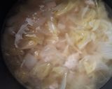新玉ねぎ春キャベツふんわり鶏つくねスープ作り方4写真