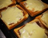 コンビーフマヨのチーズトースト(*≧∀≦作り方2写真