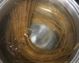 キノコとキャベツのバジルパスタ作り方3写真