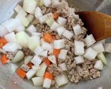 大根を使ったダイスカレー作り方4写真