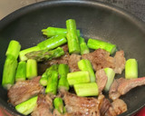 簡単♡牛肉とアスパラのサッパリ炒め作り方6写真