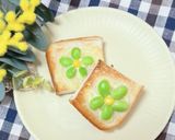 ♡春のギョニソお花トースト♡作り方6写真
