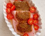 メカジキとミニトマトのマスタード焼き作り方7写真