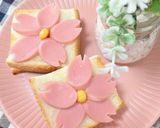 ♡クリームチーズのお花トースト♡作り方3写真
