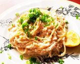 ふんわりクリーミー☆豆腐とたらこのパスタ作り方7写真