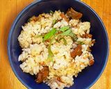 ソロキャンプ用・あさりの佃煮炊き込みご飯作り方6写真