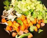 野菜がたっぷりとれる♡絶品ナポリタン♡作り方1写真