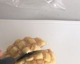 冷たく食べるアイスメロンパンカフェおやつ作り方3写真