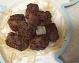 ひき肉で簡単柔らかサイコロステーキ作り方5写真