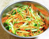 鶏ささみときゅうりのナムル風サラダ♪簡単作り方3写真