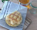 冷たく食べるアイスメロンパンカフェおやつ作り方13写真