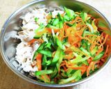 鶏ささみときゅうりのナムル風サラダ♪簡単作り方5写真