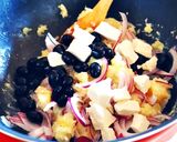 黒豆とチーズのさつま芋サラダ作り方5写真
