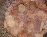 牛モツ下処理(鍋カレー用・焼き肉炒め用)作り方1写真