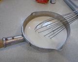 簡単給食 プルプル杏仁豆腐作り方1写真