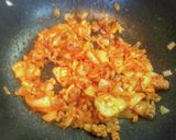 豚ひき肉で簡単 豚キムチ焼飯作り方3写真