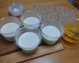 簡単給食 プルプル杏仁豆腐作り方8写真
