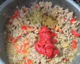 トマト煮込み入りマッシュポテトの揚げ物作り方10写真