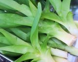 春の野草、カンゾウの天ぷら作り方1写真