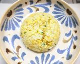 豚こま肉に小松菜とザーサイのあんかけ炒飯作り方3写真