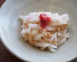 長芋・白菜・梅の酢の物♪簡単さっぱり作り方4写真