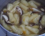 南瓜・椎茸のお味噌汁♪甘くて椎茸香る♪作り方4写真