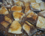ぶり・長芋・しめじの山椒照り焼き！作り方7写真