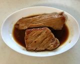 豚ヒレ肉でチャーシュー（電子レンジ使用）作り方6写真