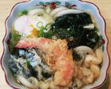 天婦羅の汁うどんです。作り方1写真