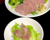 レンチン茹で豚と簡単茹で汁のスープ作り方10写真