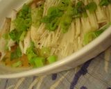 レンジにお任せ☆えのきと葱のバタポン蒸し作り方8写真
