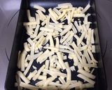 簡単　焼きチーズおにぎり　ハンバーグ入り作り方4写真