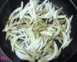 ごぼうと玉ねぎたっぷり牛丼作り方5写真