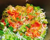 小松菜しらすキムチごま油炒め♡ふりかけに作り方4写真