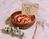 簡単☆ハム入りスクランブルエッグ ♡作り方6写真