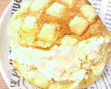 冷たく食べるアイスメロンパンカフェおやつ作り方12写真