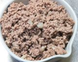 トマト煮込み入りマッシュポテトの揚げ物作り方7写真