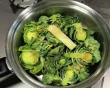 お庭の芽キャベツでグラッセ作り方4写真