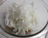 甘辛油揚げと大根のさっと和え作り方5写真
