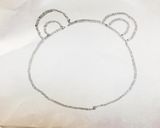 簡単あつ森♡どうぶつの森　ジュン　作り方1写真