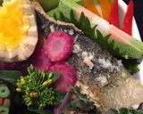 弥生11 味玉弁当作り方6写真