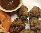 ミートボール揚げ　タイ料理作り方8写真