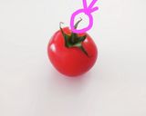 ミニトマトでりんごちゃん♪作り方1写真