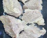 ステーキ職人の茹で牛肉のムゲンソルト添え作り方12写真