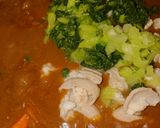 牛もつと小松菜の栄養たっぷりカレー作り方7写真