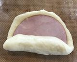 ホームベーカリーを使ってハムロールパン♪作り方5写真