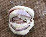 ホームベーカリーを使ってハムロールパン♪作り方7写真