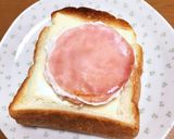 簡単ハムエッグ作り方4写真