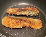 鮭の香草パン粉焼き[塩麹＆味噌パウダー]作り方4写真