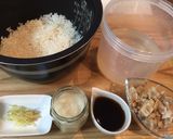 美味しいお出汁で「帆立の炊き込みご飯」作り方6写真